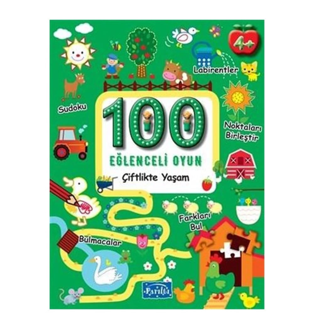100 Eğlenceli Oyun Çiftlikte Yaşam Parıltı