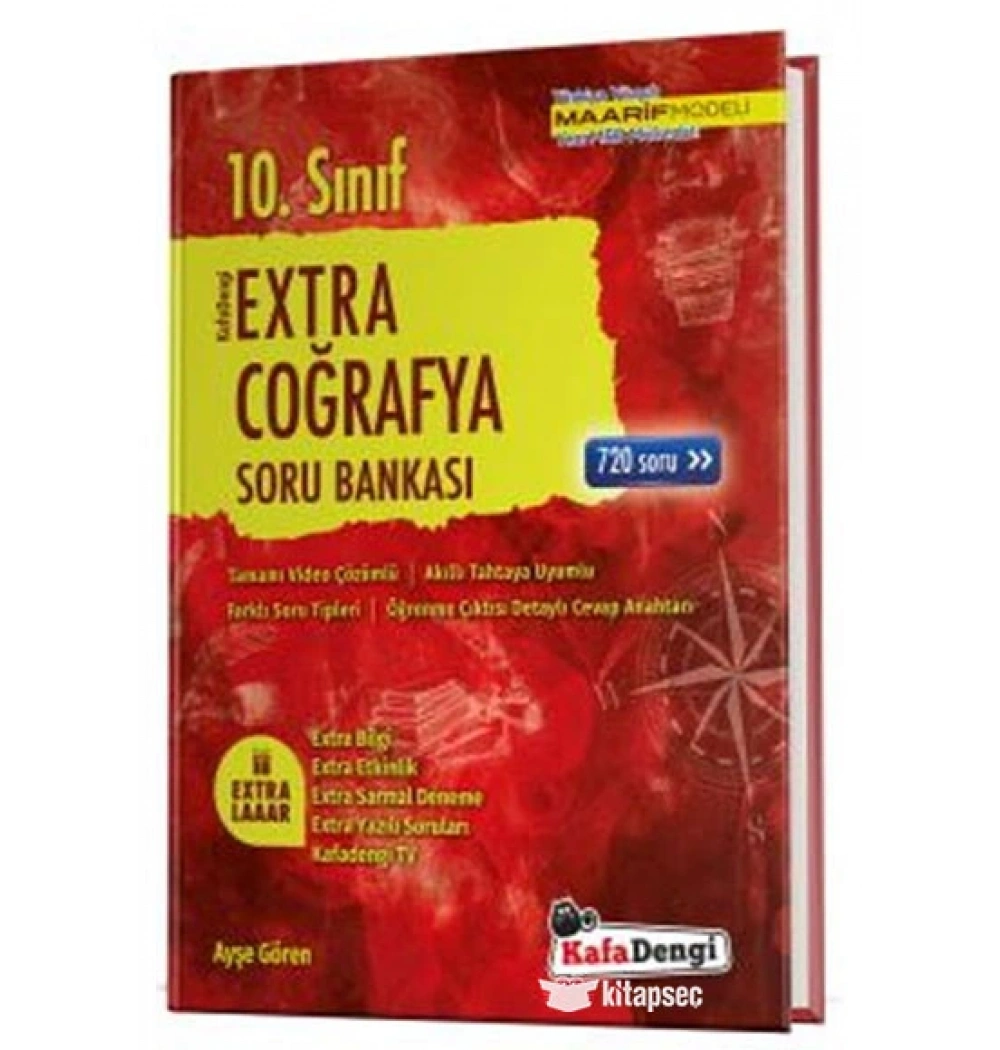 10.Sınıf Extra Coğrafya Soru Bankası Kafadengi