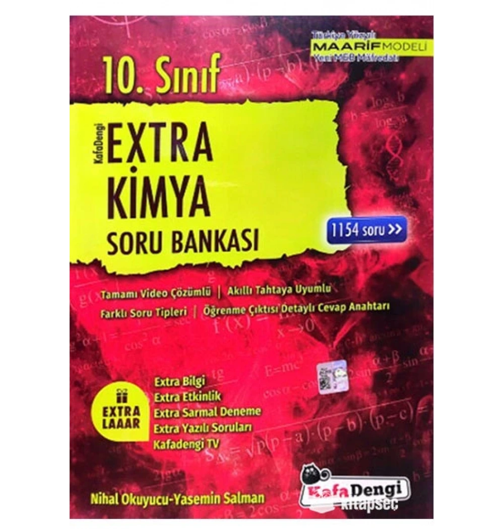 10.Sınıf Extra Kimya Soru Bankası Kafadengi