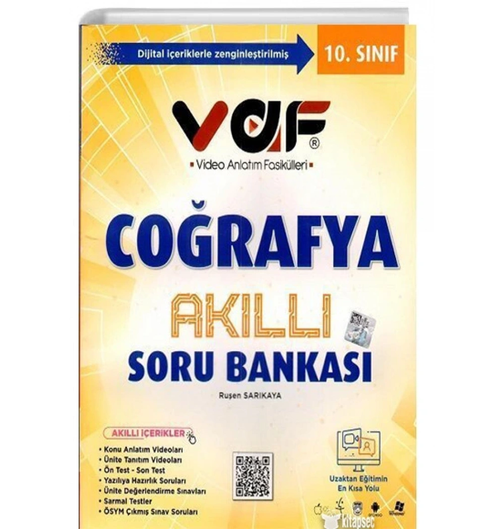 10.Sınıf Vaf Kimya Akıllı Soru Bankası