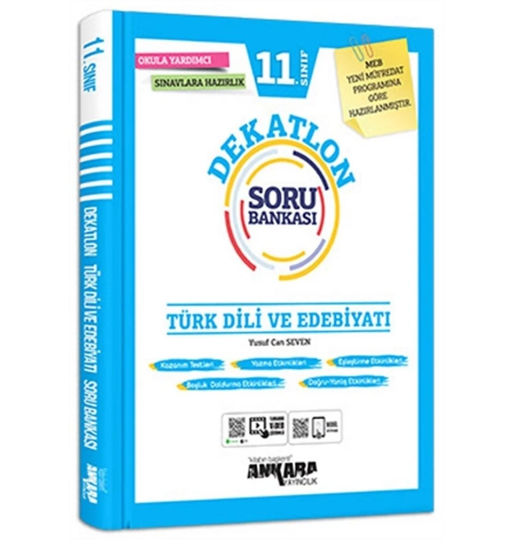 11.Sınıf Türk Di̇Li̇ Edebi̇Yati Dekatlon Soru Bankasi Ankara Yayın