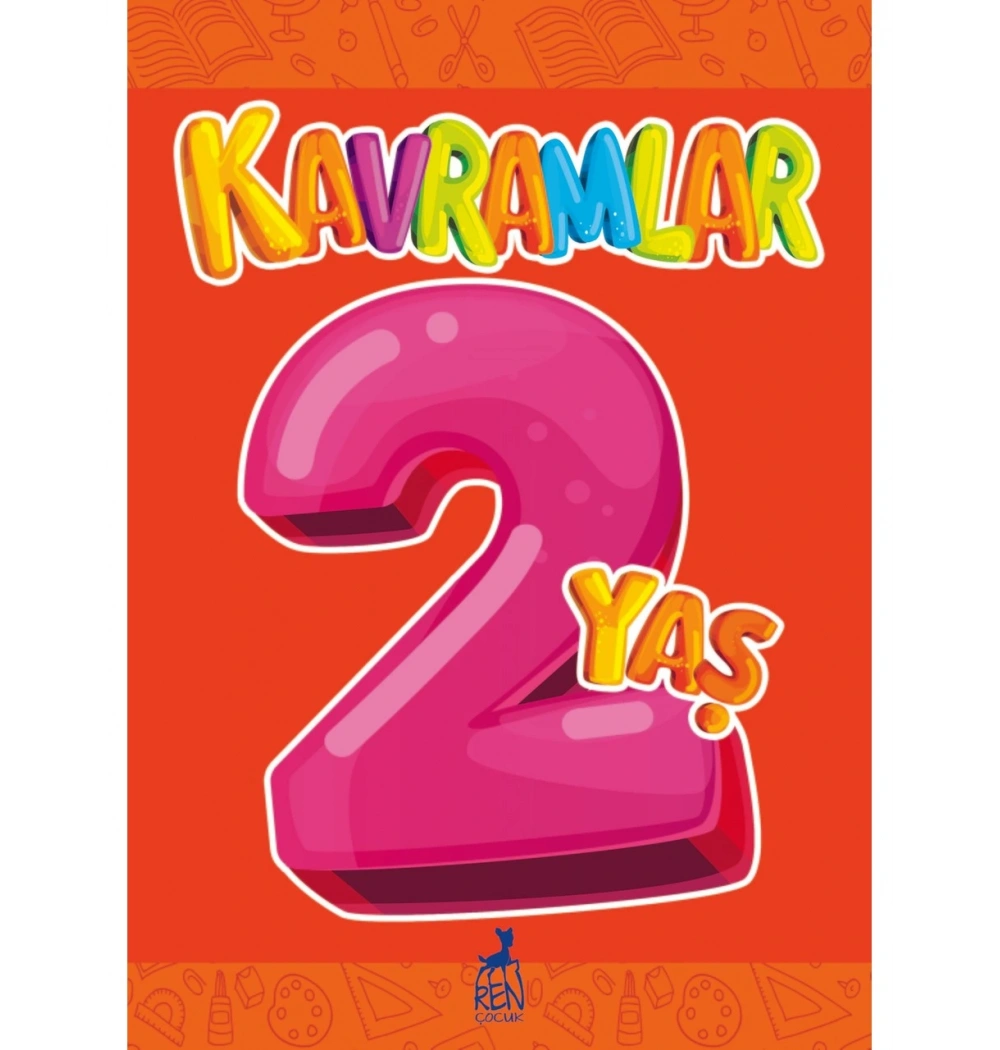 2 Yaş Çizgiler kavramlar Matematik 3 Kitap Set Ren Çocuk
