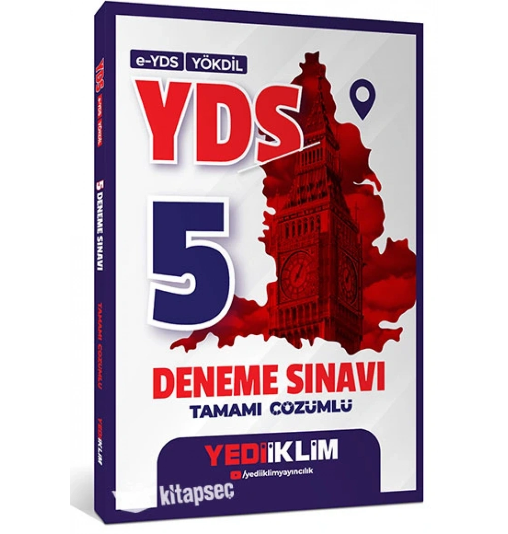 2025 E Yds Yökdil 5 Çözümlü Deneme Yediiklim