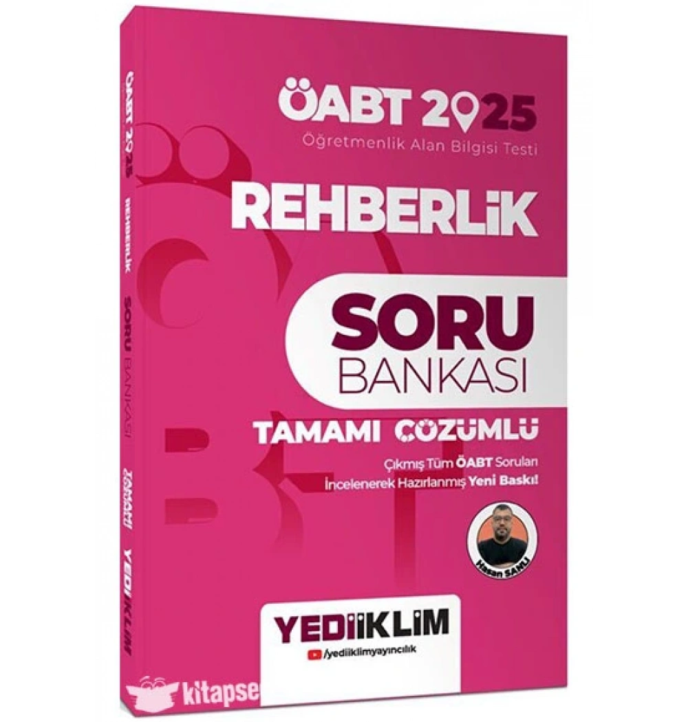 2025 Öabt Rehberlik Çözümlü Soru Bankası Yediiklim