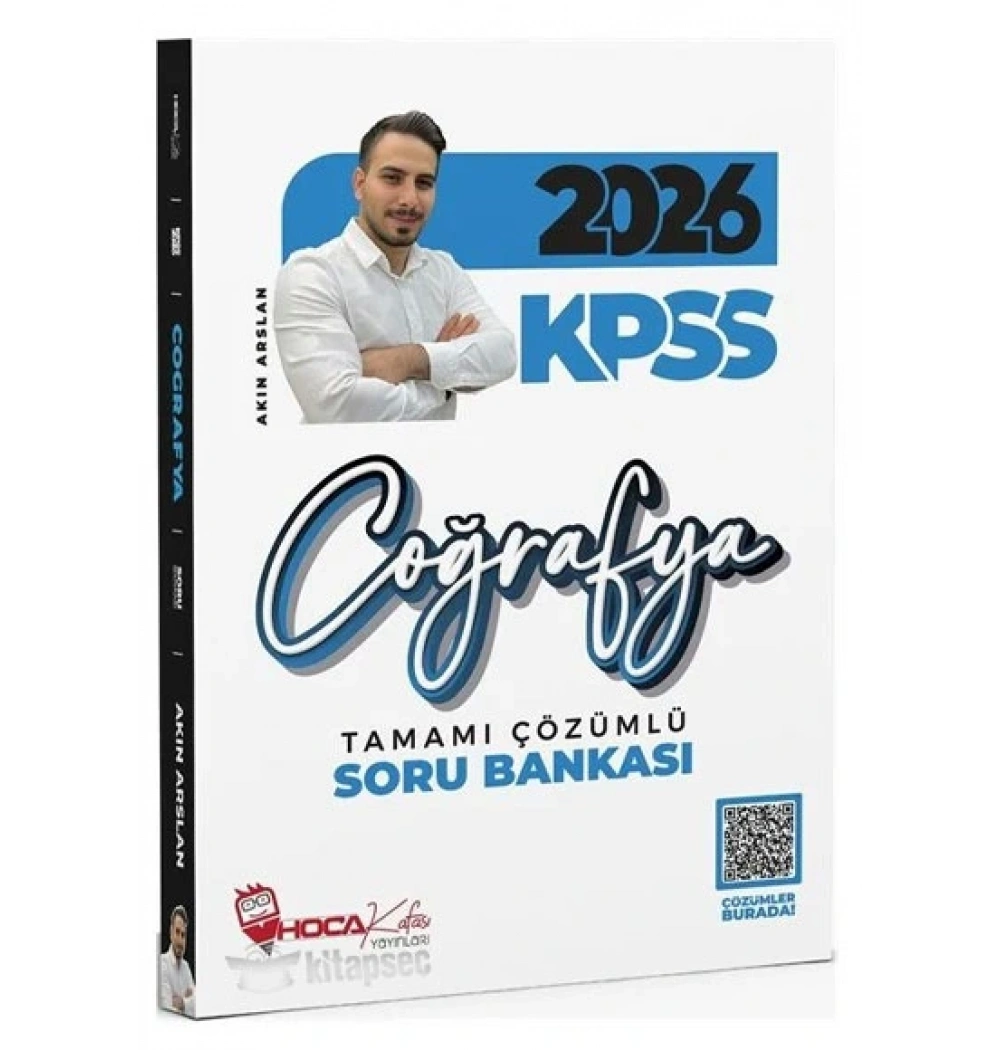 2026 KPSS COĞRAFYA ÇÖZÜMLÜ SORU BANKASI HOCA KAFASI