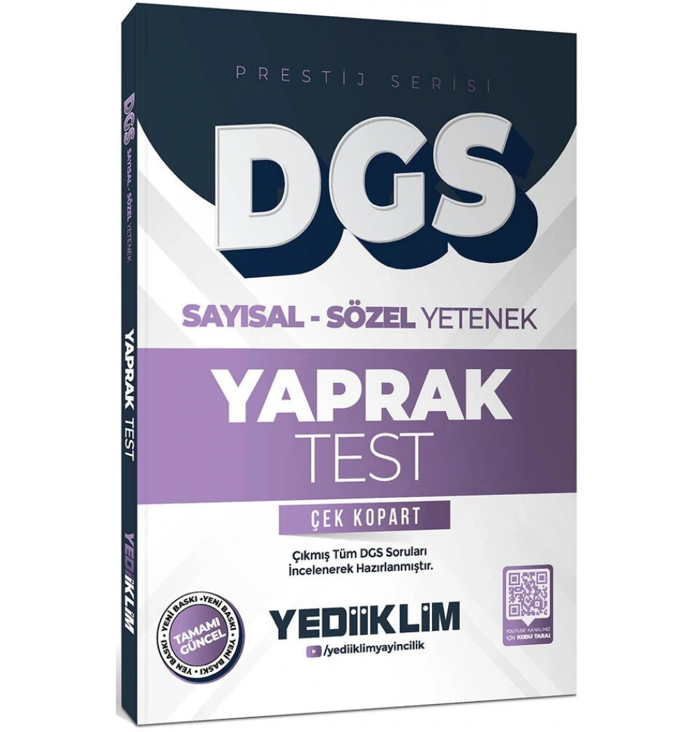 2026 Kpss Dgs Prestij Sayısal Sözel Yapraktest