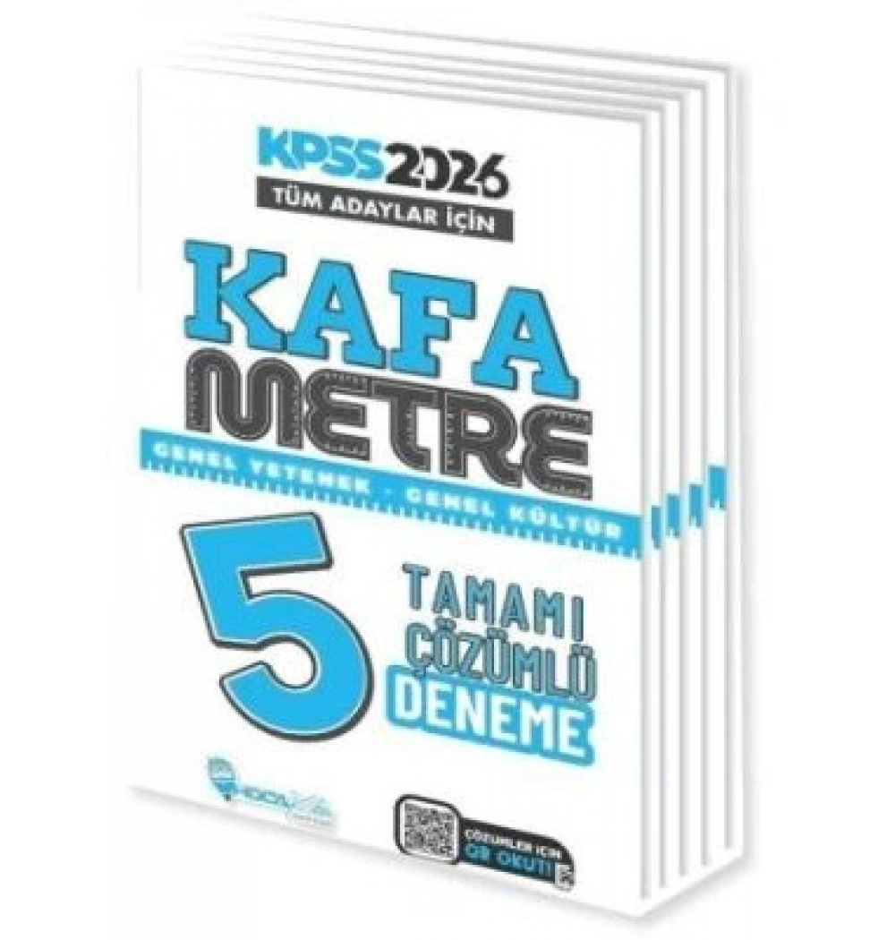 2026 KPSS TÜM ADAYLAR GY GK ÇÖZÜMLÜ 5 DENEME KAFA METRE HOCA KAFASI