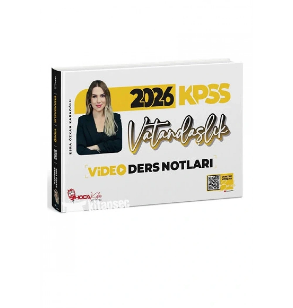 2026 KPSS VATANDAŞLIK VİDEO DERS NOTLARI HOCA KAFASI
