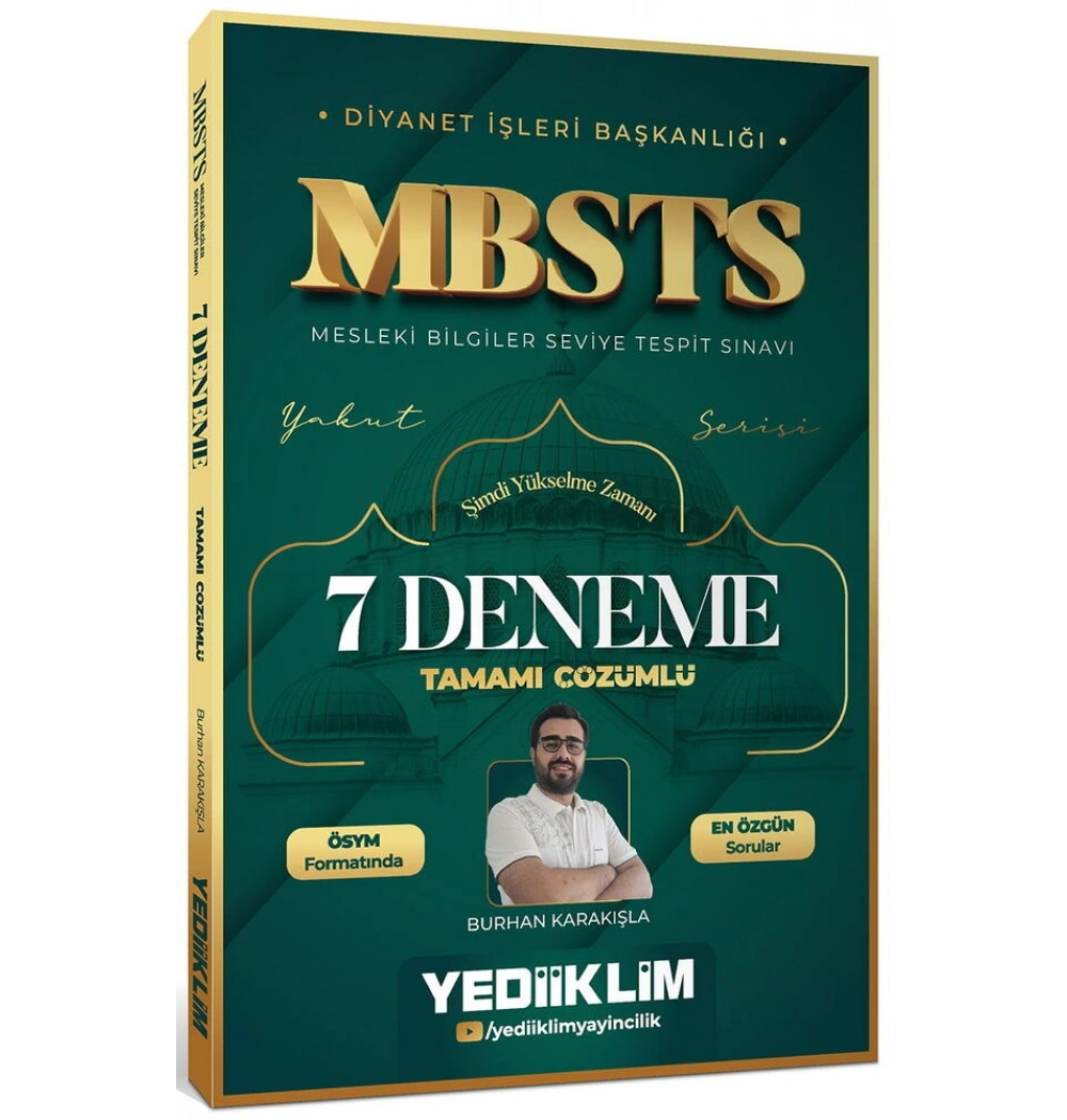 2026 MBSTS 7 ÇÖZÜMLÜ DENEME YEDİİKLİM