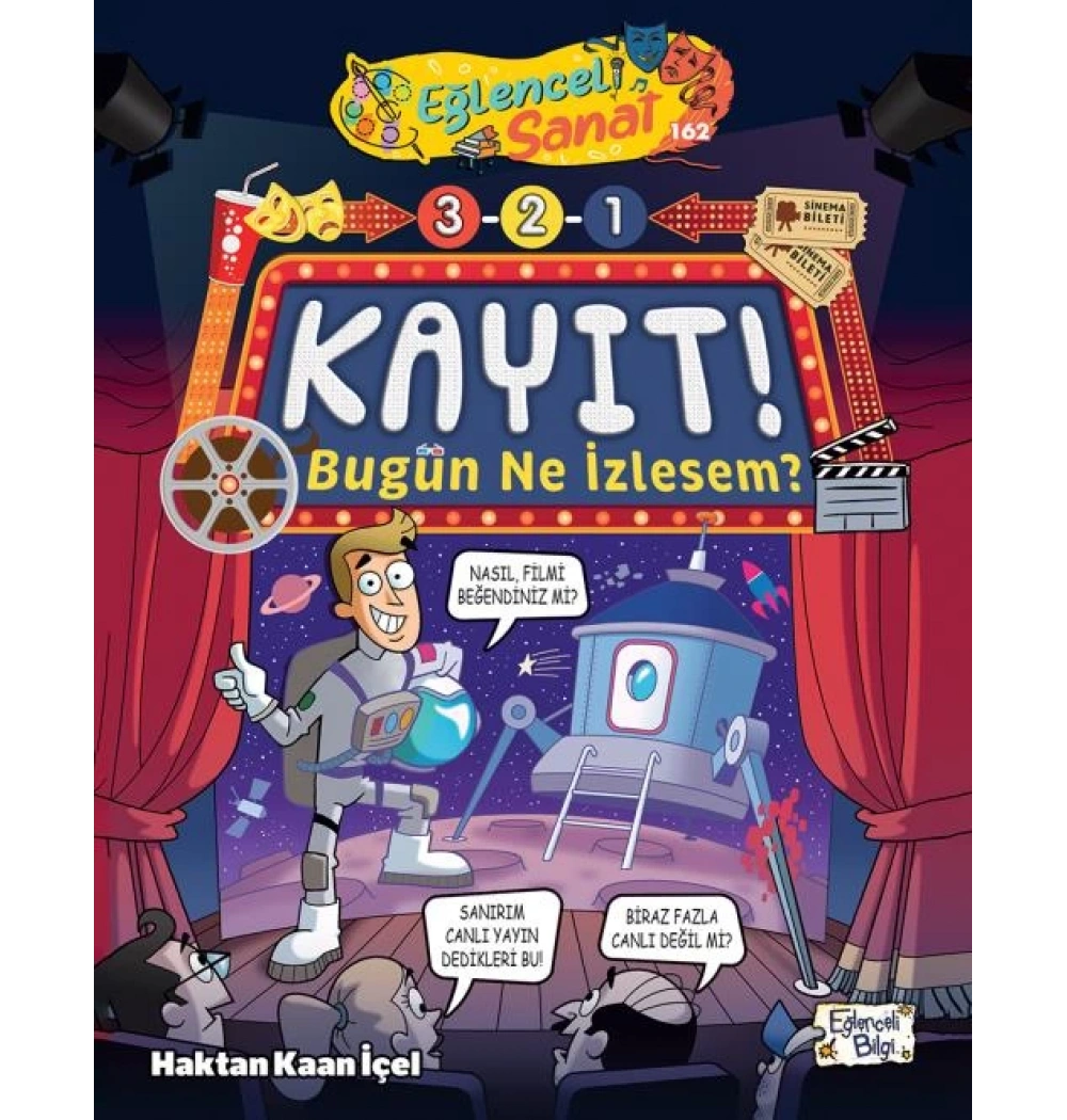 3-2-1 Kayıt Bugün Ne İzlesem ? Haktan Kaan İçel Eğlenceli Bilgi