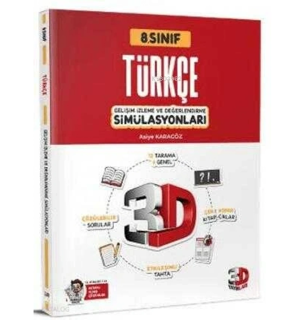 3D 8.SINIF TÜRKÇE GELİŞİM İZLEME DEĞERLENDİRME SİMÜLASYONLARI