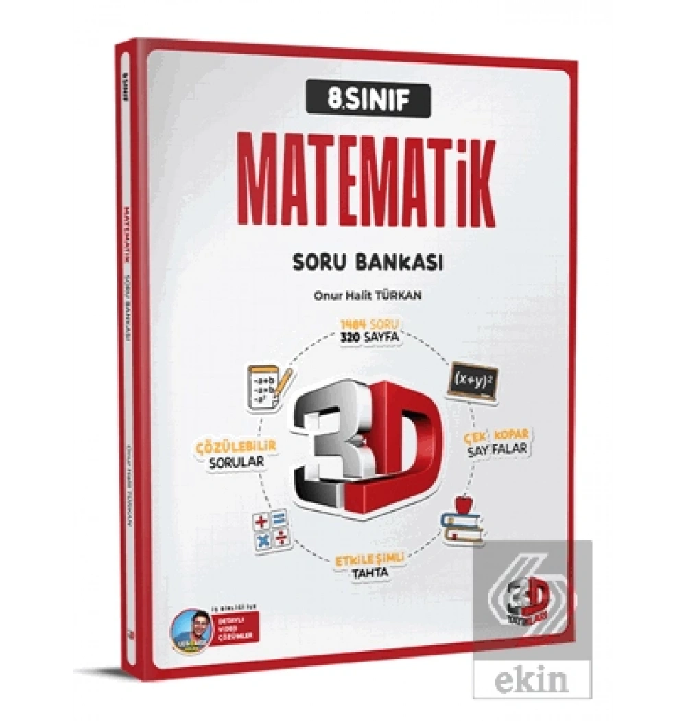 3D 8.SINIF MATEMATİK SORU BANKASI