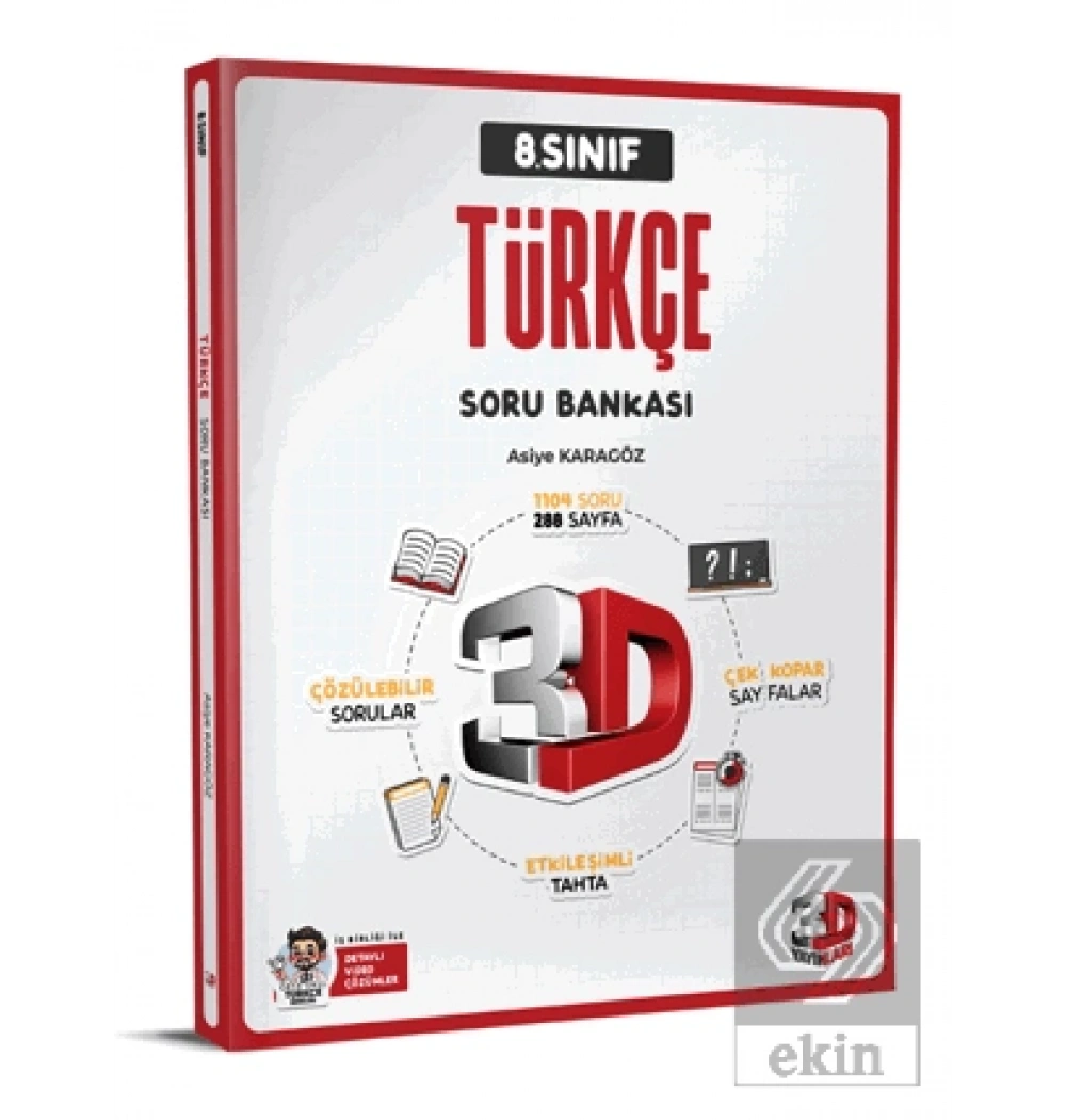 3D 8.SINIF TÜRKÇE SORU BANKASI