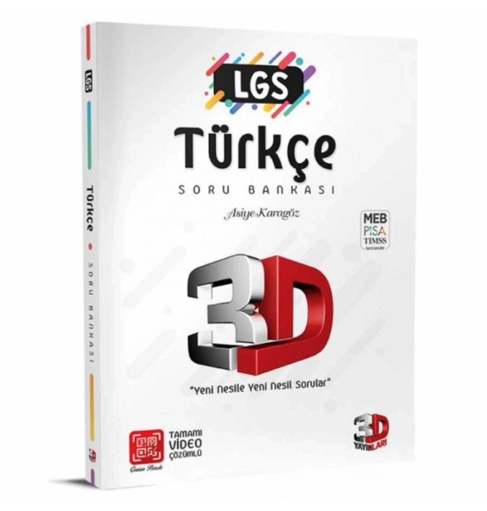 3D 8. Sınıf Lgs Türkçe Soru Bankası