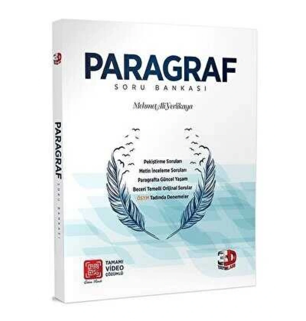 3D Paragraf Soru Bankası M.Ali Yerlikaya