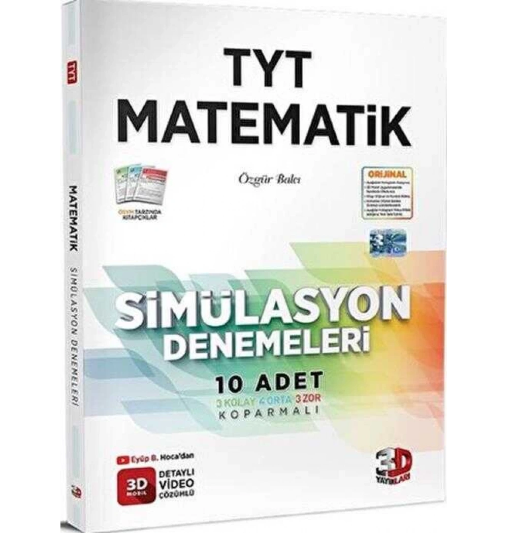 3D Tyt Matematik Simülasyon Denemeleri