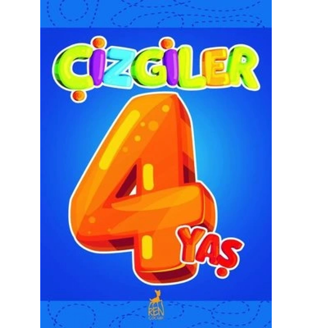 4 Yaş Çizgiler Kavramlar Matematik 3 Kitap Set Ren Çocuk