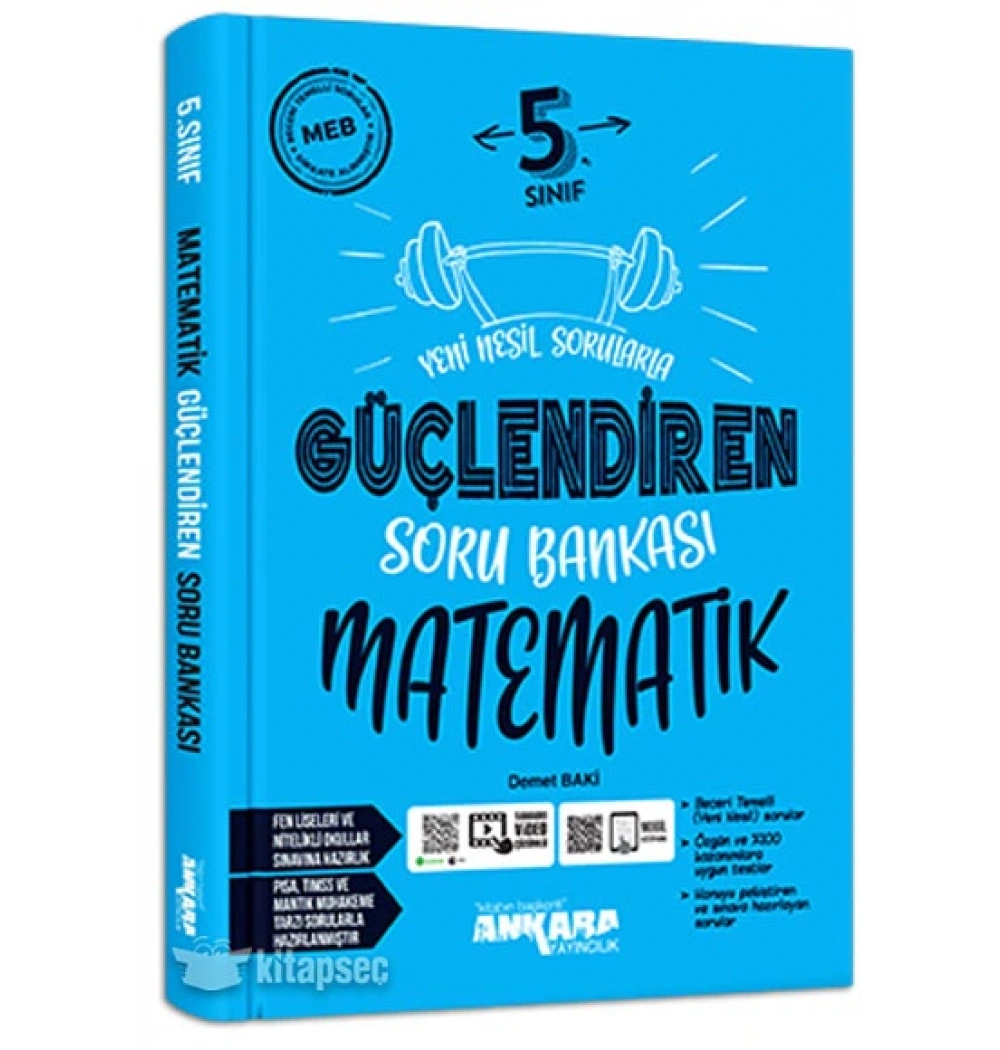 5. Sınıf Matematik Güçlendi̇Ren Soru Bankasi Ankara Yayın