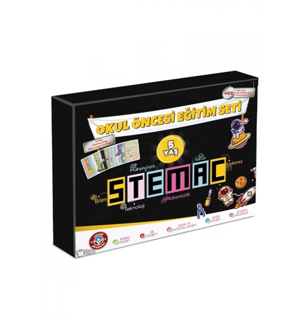 5 Yaş Okul Öncesi Eğitim Seti Çocuk Akademi