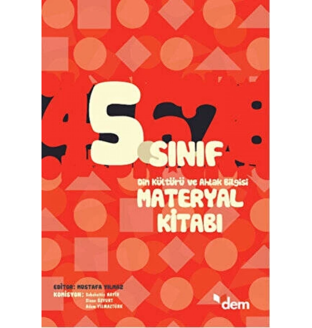 5.Sınıf Din Kültürü Ahlak Materyal Kitabı