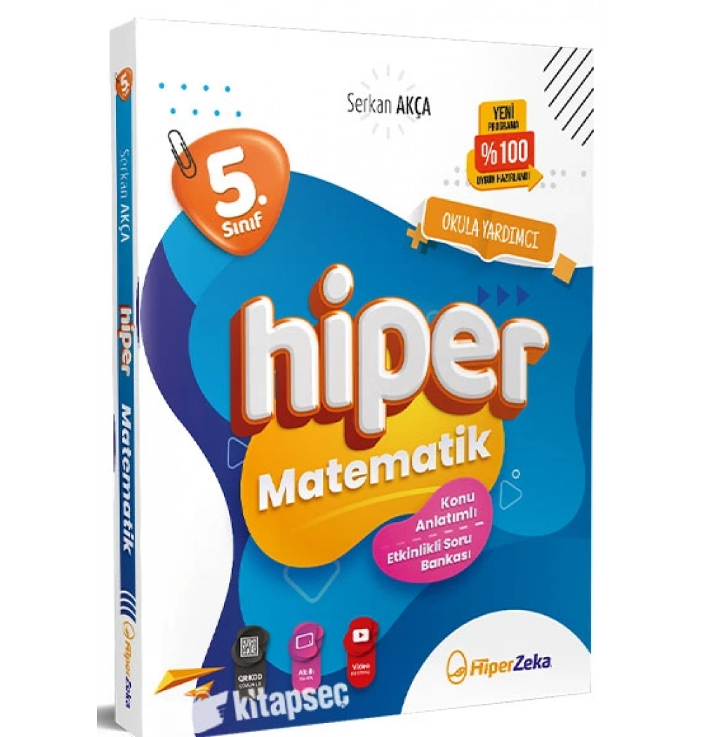 5.Sınıf Hiper Matematik Konu Anlatımlı Soru Bankası Hiperzeka