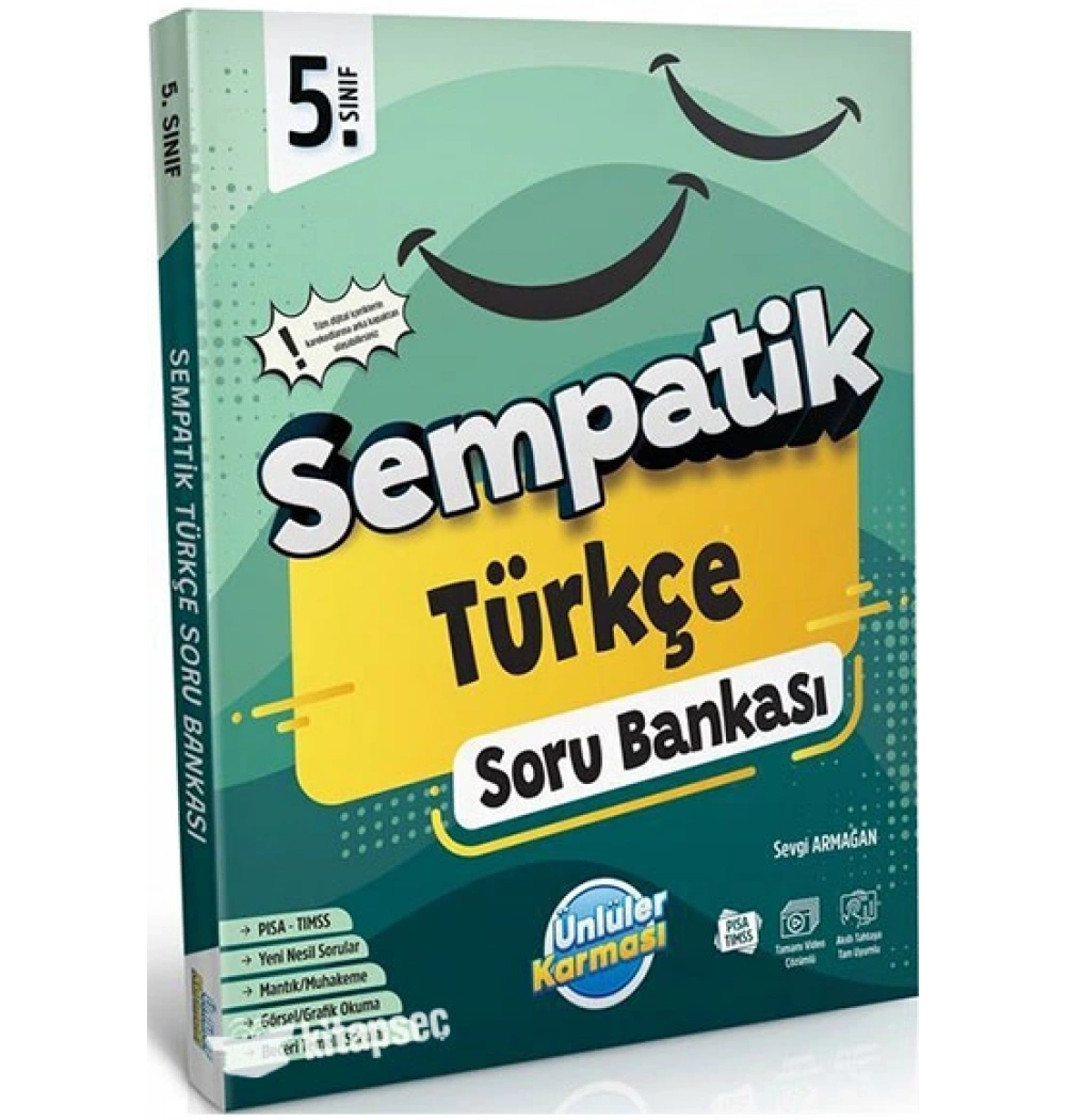 5.Sınıf Sempatik Türkçe Soru Bankası Ünlüler Karması