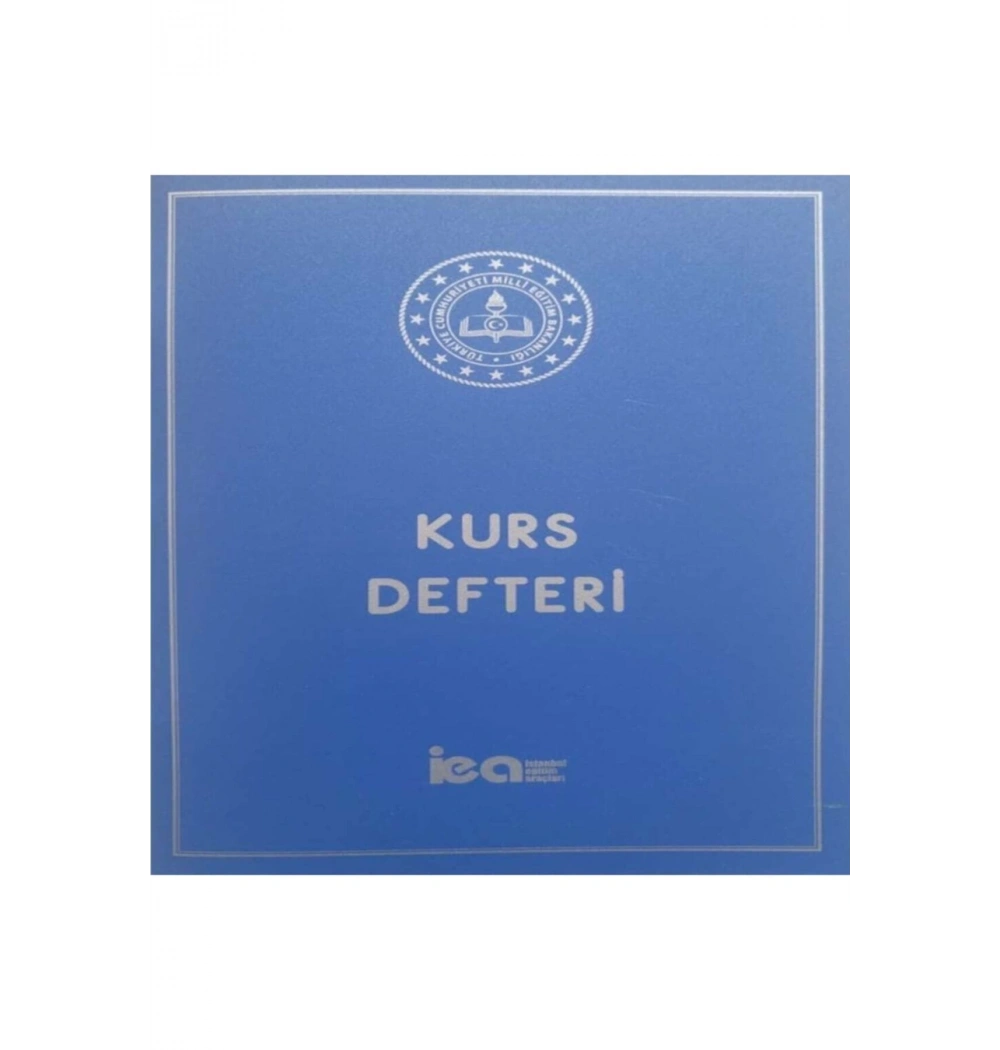 Kurs  Defteri Yoklamalı Pp Kapak İea