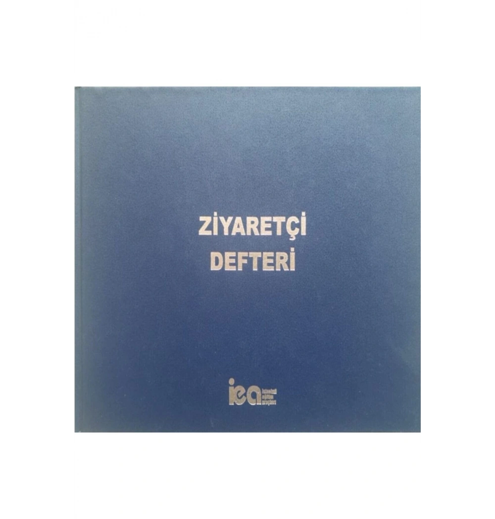 Ziyaretçi Defteri Sert Kapak Cilt Bezli İea
