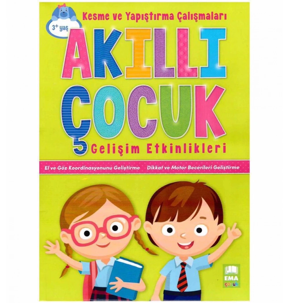 Akıllı Çocuk Gelişim Etkinlikleri Kesme Yapıştırma Çalışmaları Ema
