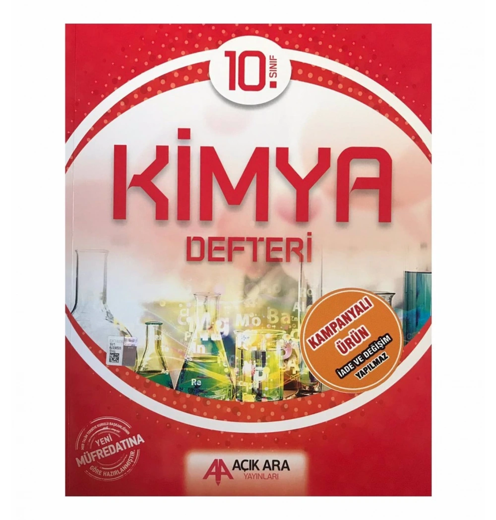 *Kampanya* 10.Sınıf Kimya Defteri Çalışma Kitabı Açıkara