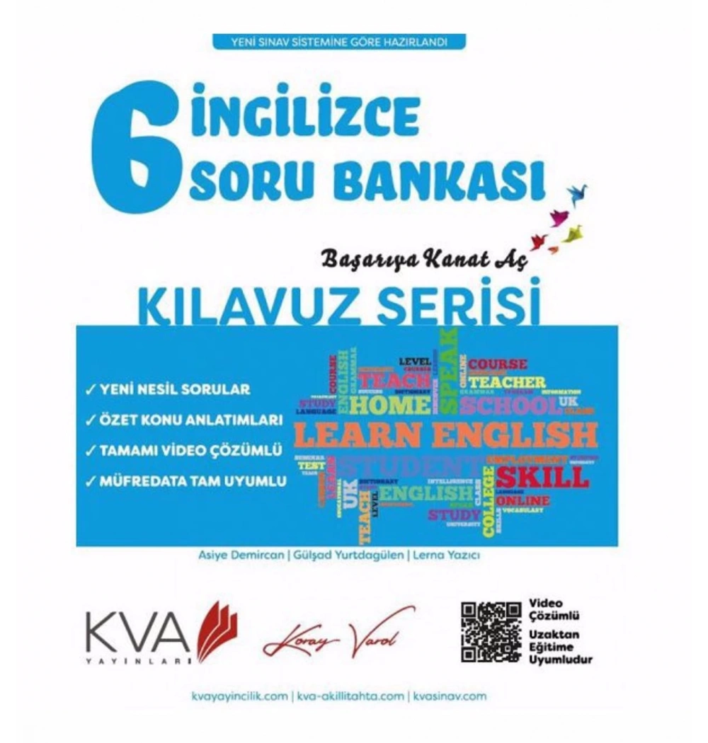 Kva 6.Sınıf İngilizce Soru Bankası Kılavuz Serisi