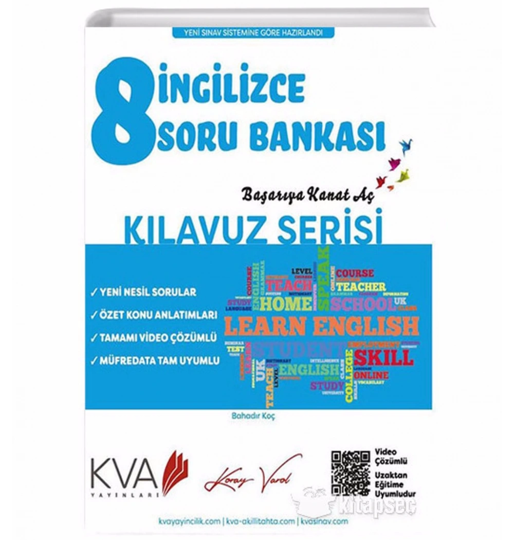 Kva 8.Sınıf İngilizce Soru Bankası Kılavuz Serisi