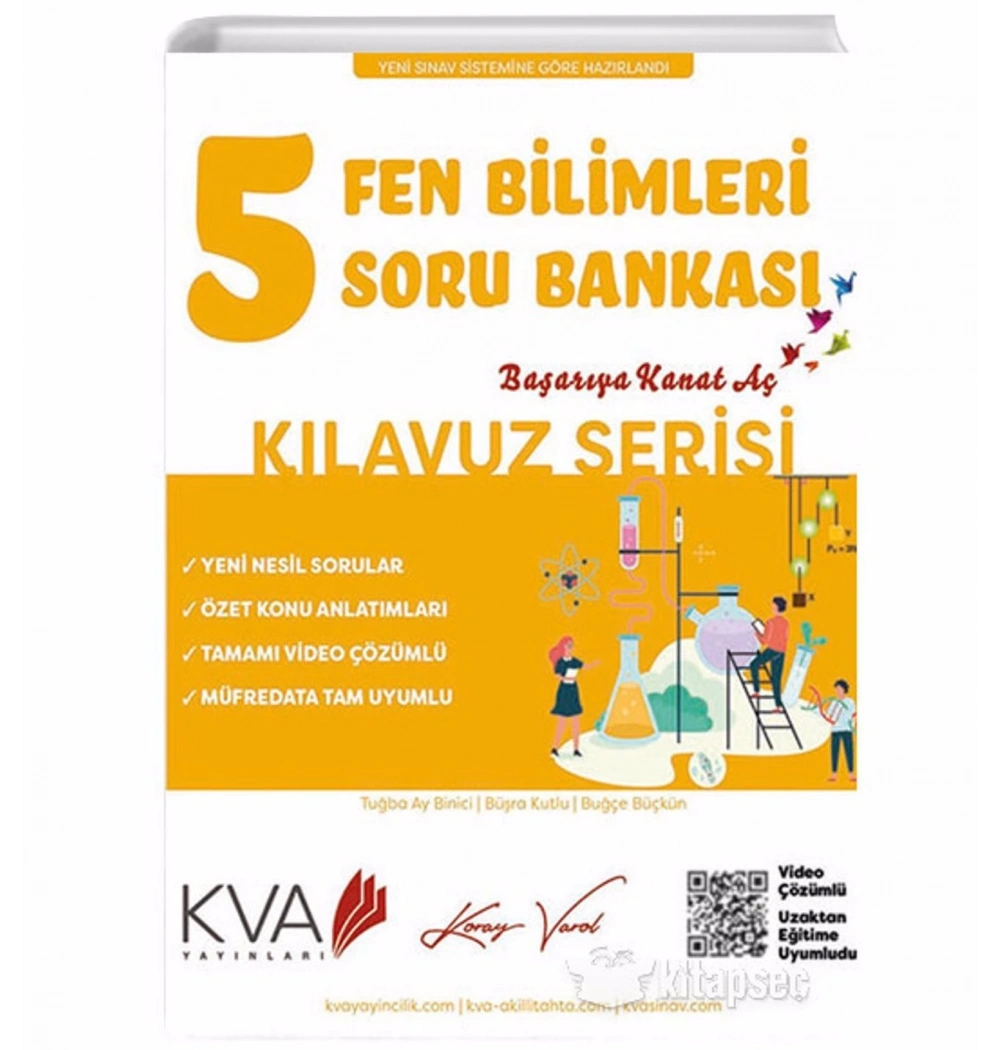 Kva 5.Sınıf Fen Bilimleri Soru Bankası Kılavuz Serisi