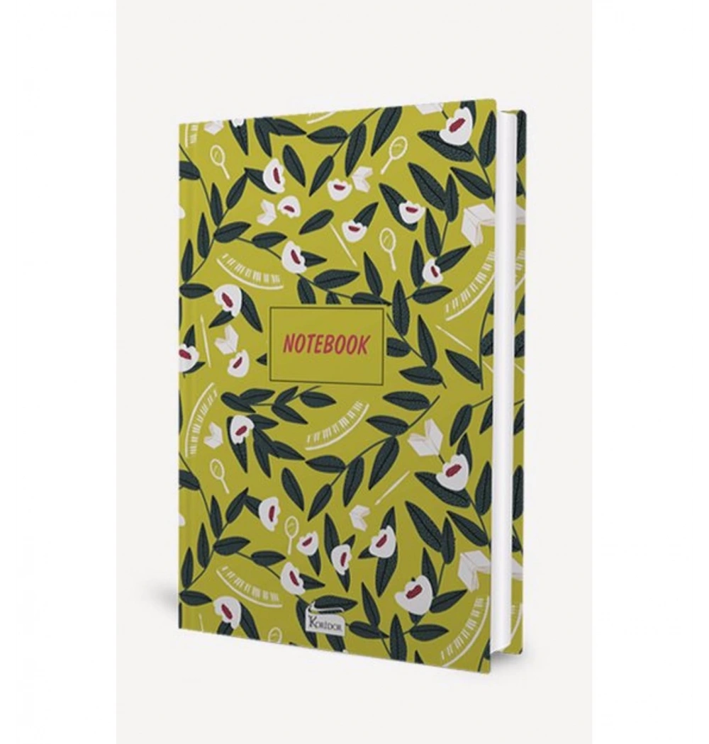 Notebook Çizgili Defter Bez Cilt