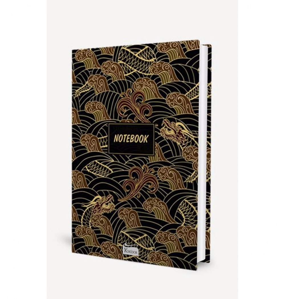 Notebook Çizgili Defter Bez Cilt