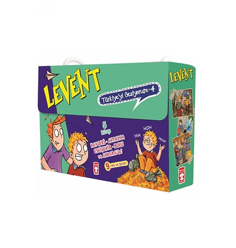 Levent Türkiyeyi Geziyor 4- 5 Kitap Timaş