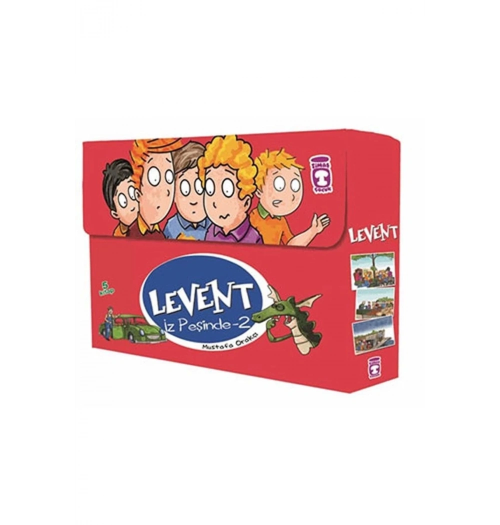 Levent İz Peşinde 2 - 5 Kitap Timaş Çocuk