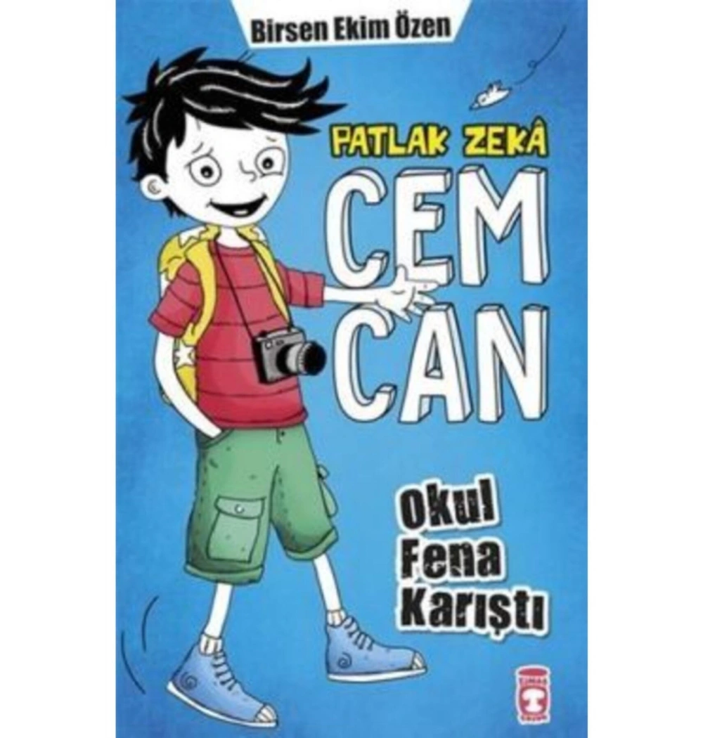 Patlak Zeka Cemcan Okul Fena Karıştı Ciltli  Timaş