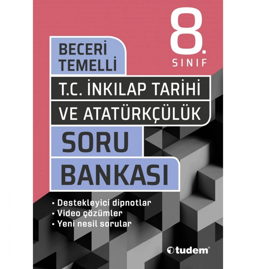 Tudem 8.Sınıf İnkılap Tarihi Beceri Temelli Soru Bankası