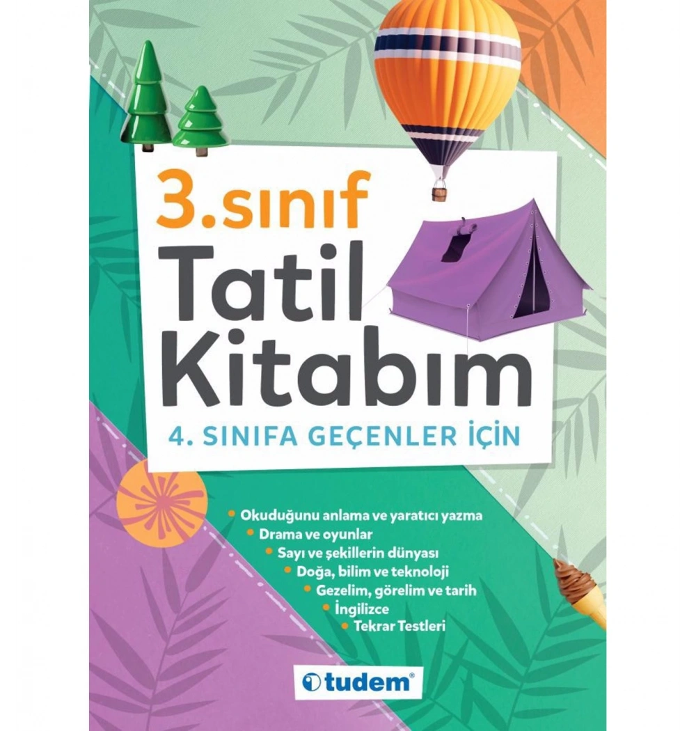 Tudem 3.Sınıf Tatil Kitabım 4.Sınıfa Geçenler İçin