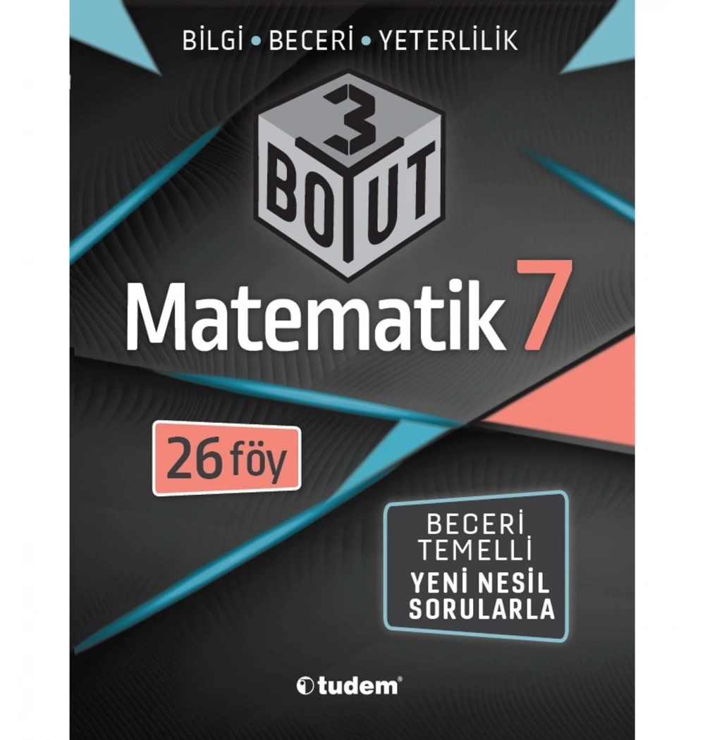 Tudem 7.Sınıf Matematik 3 Boyut 26 Föy Yeni Nesil Sorular