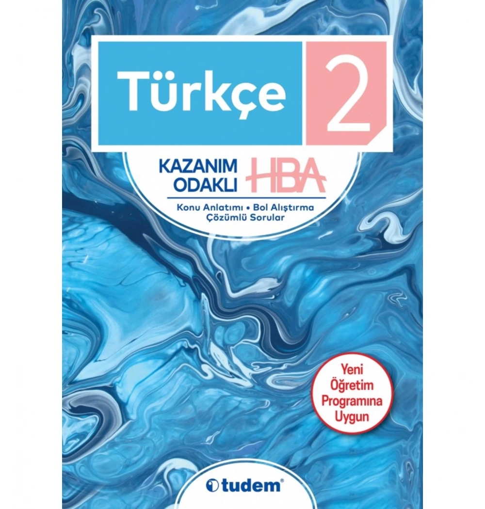 Tudem 2.Sınıf Türkçe Hba Konu Anlatım Soru Bankası
