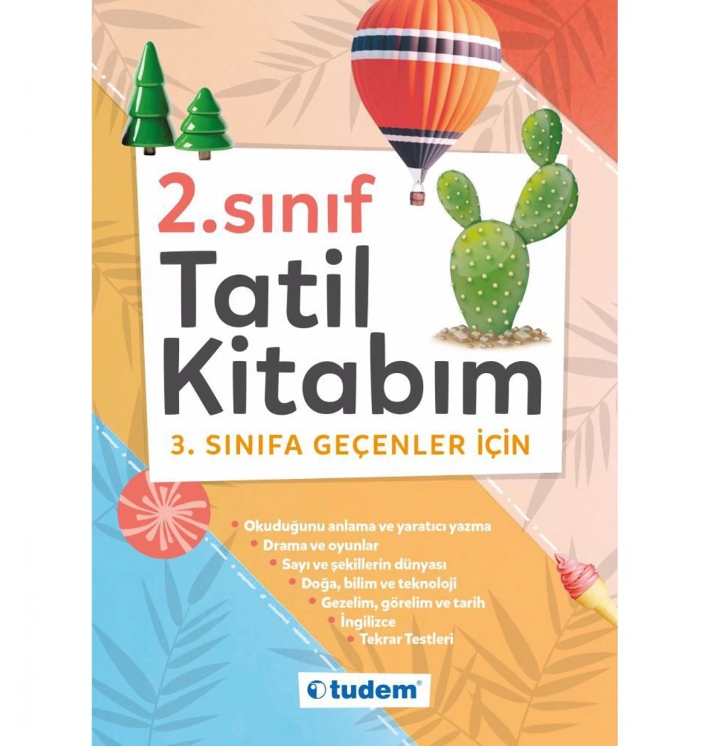 Tudem 2.Sınıf Tatil Kitabım 3.Sınıfa Geçenler İçin
