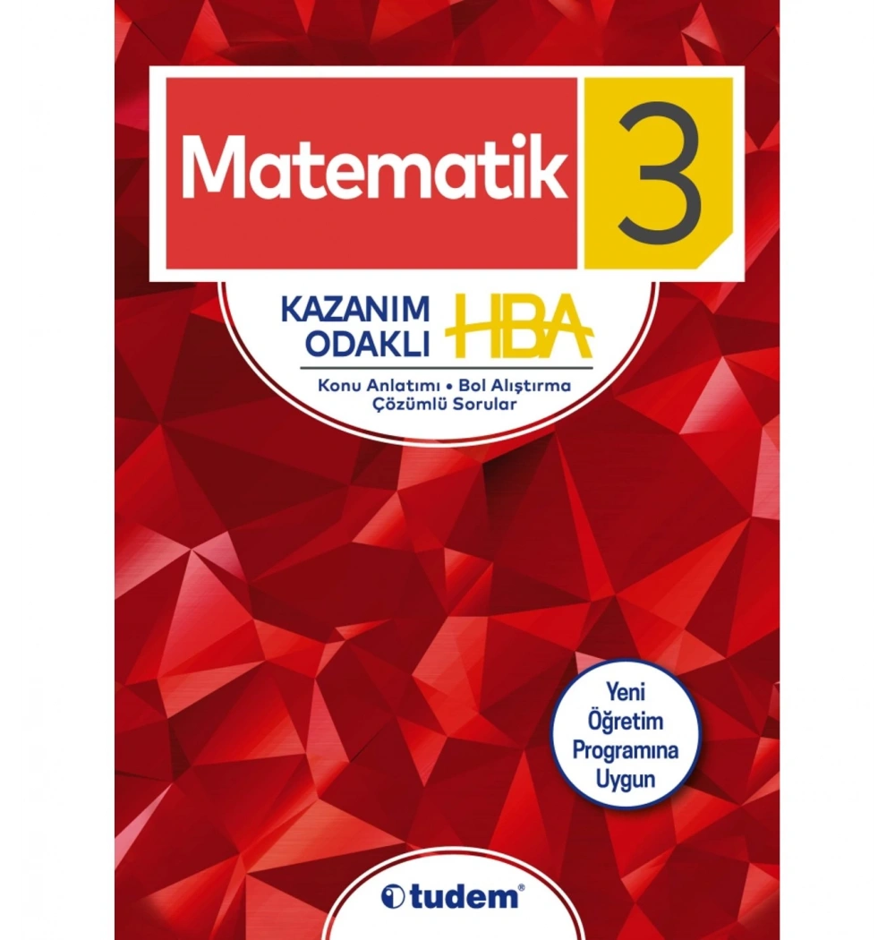 Tudem 3.Sınıf Matematik Hba Konu Anlatım Soru Bankası