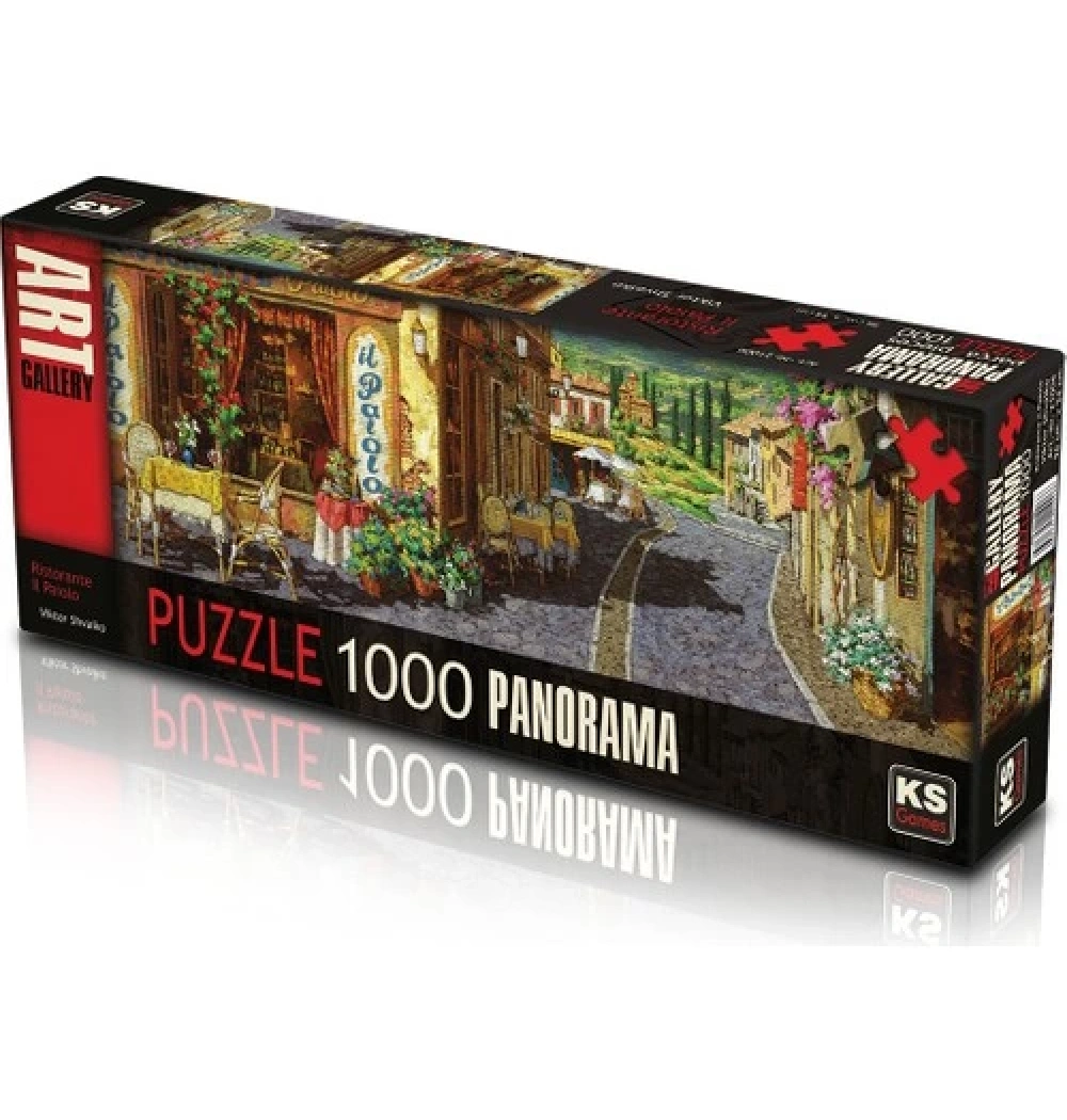 Ks Games Puzzle 1000 Panaromik Rıstorante Iı Paıolo