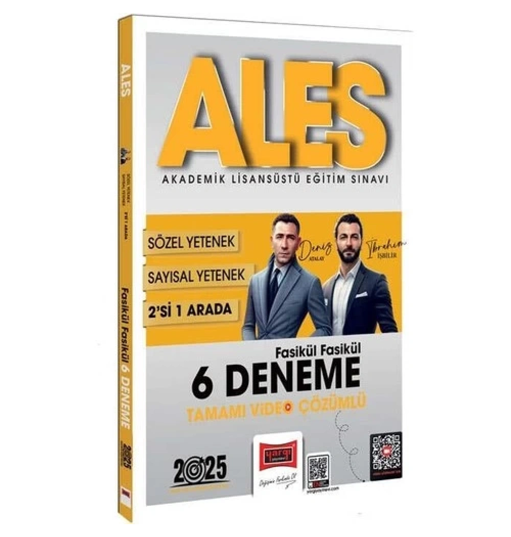 Yargı 2025 Laes Sözel Sayısal 6 Deneme Video Çözümlü