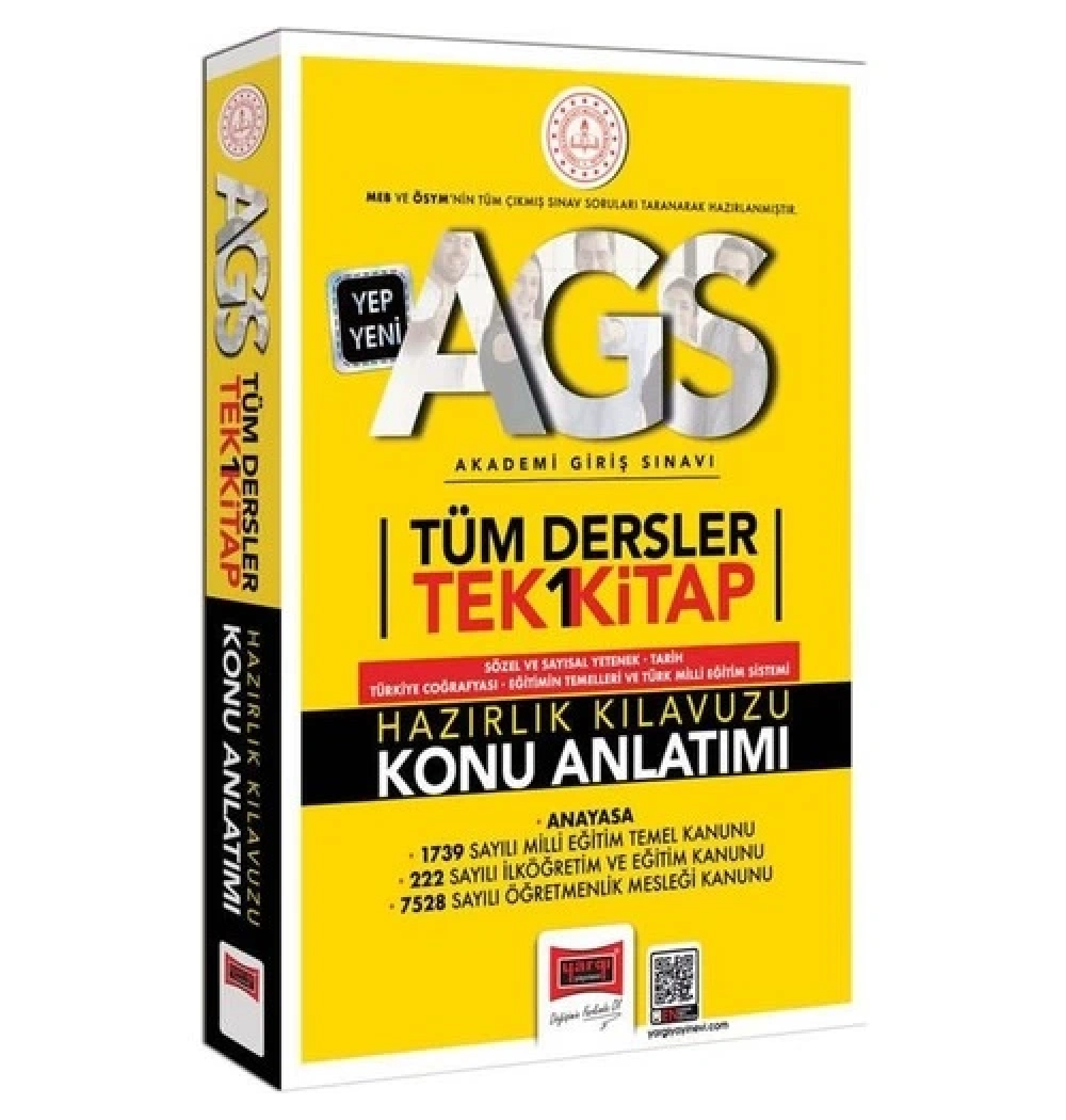 Yargı Ags Tüm Dersler Tek 1 Kitap Konu Anlatımı