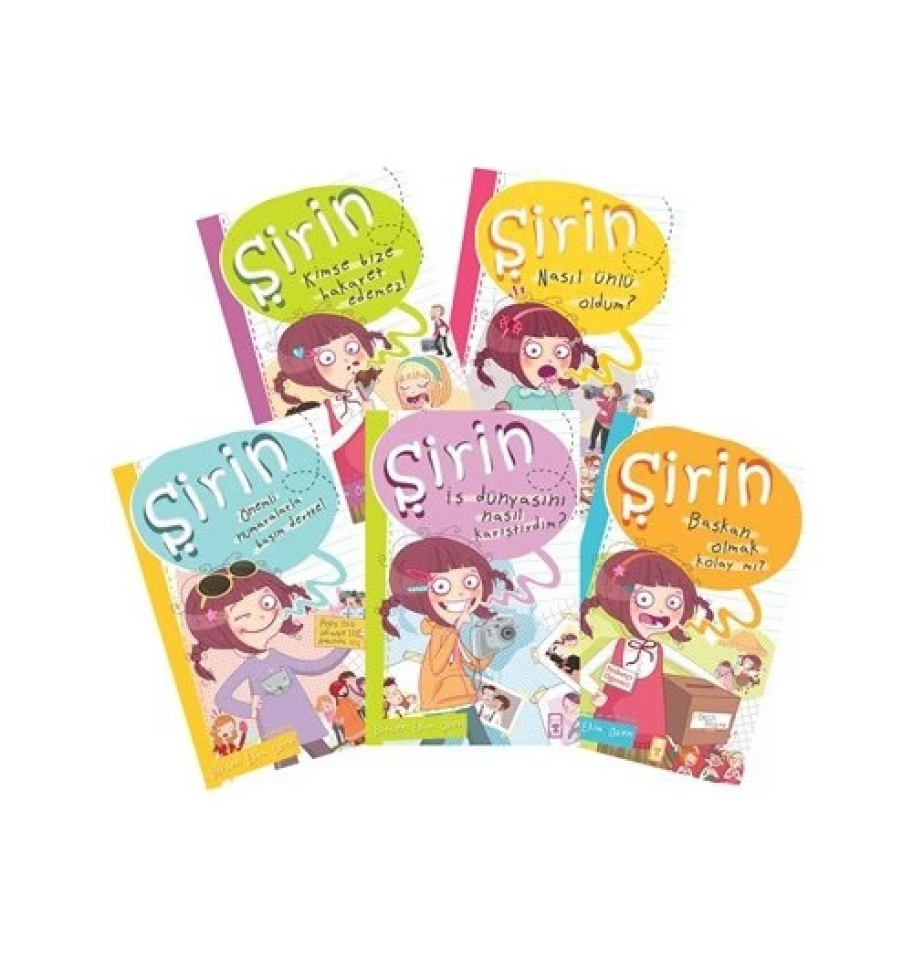 Şirin İş Başında 1 - 5 Kitap Timaş Çocuk