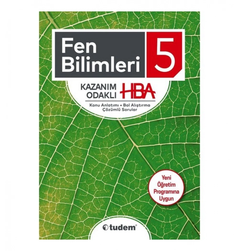 Tudem 5.Sınıf Fen Bilimleri Hba Konu Analtımlı Soru Bankası