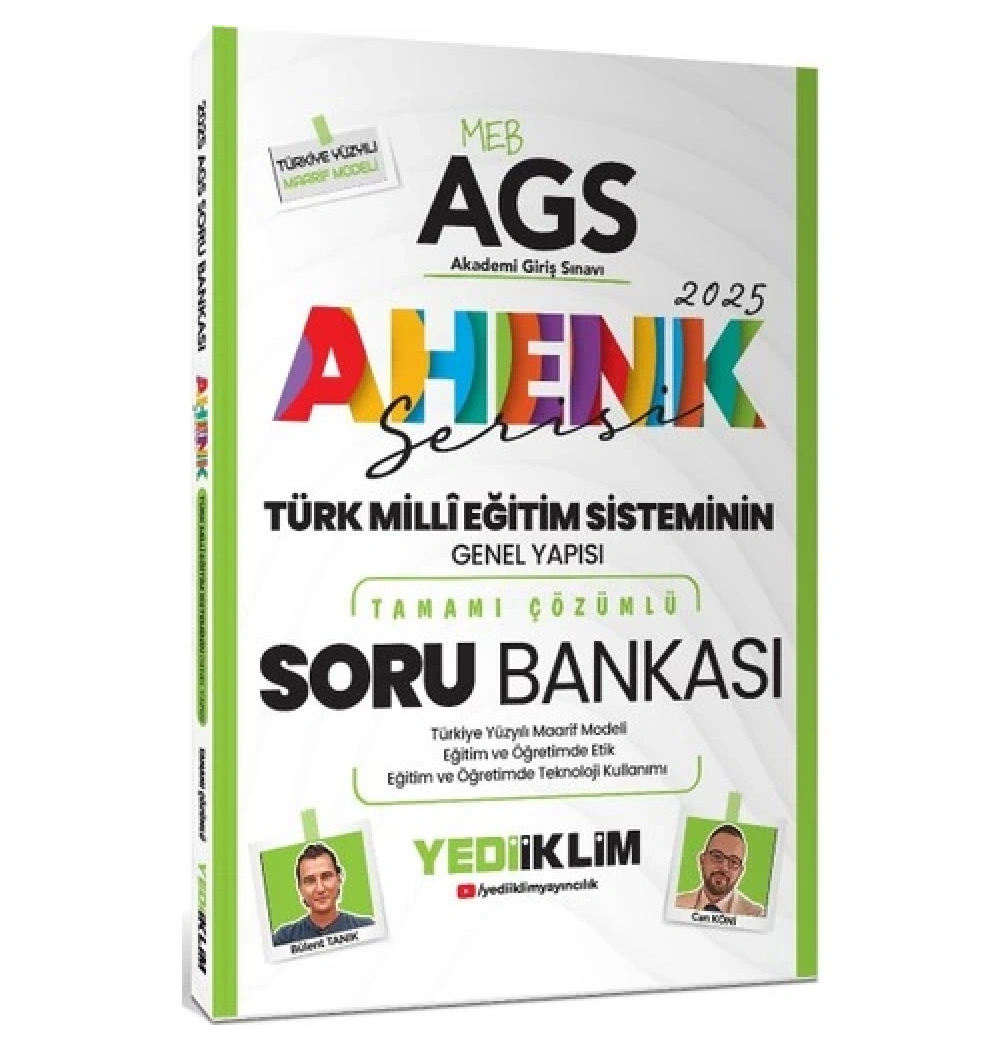 Meb Ags Türk Milli Eğitim Sisteminin Genel Yapısı Çözümlü Soru Bankası  Yediiklim